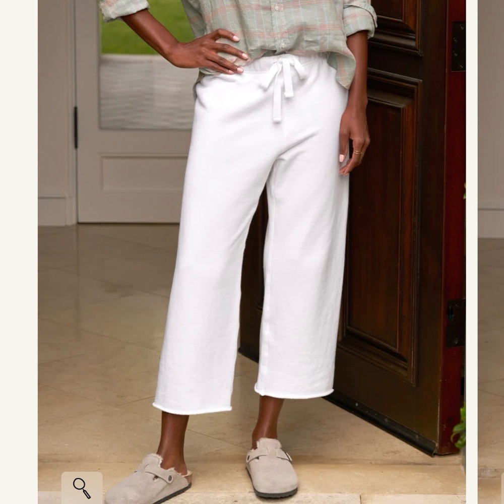 Frank and Eileen Catherine cropped sweatpants with Drawstring